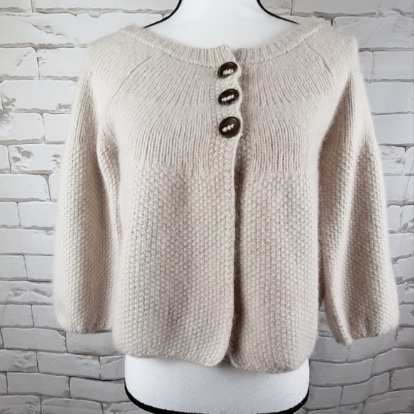 Pull Free People Violet En Angora/laine - Taille S/M, Occasion Très Bon état